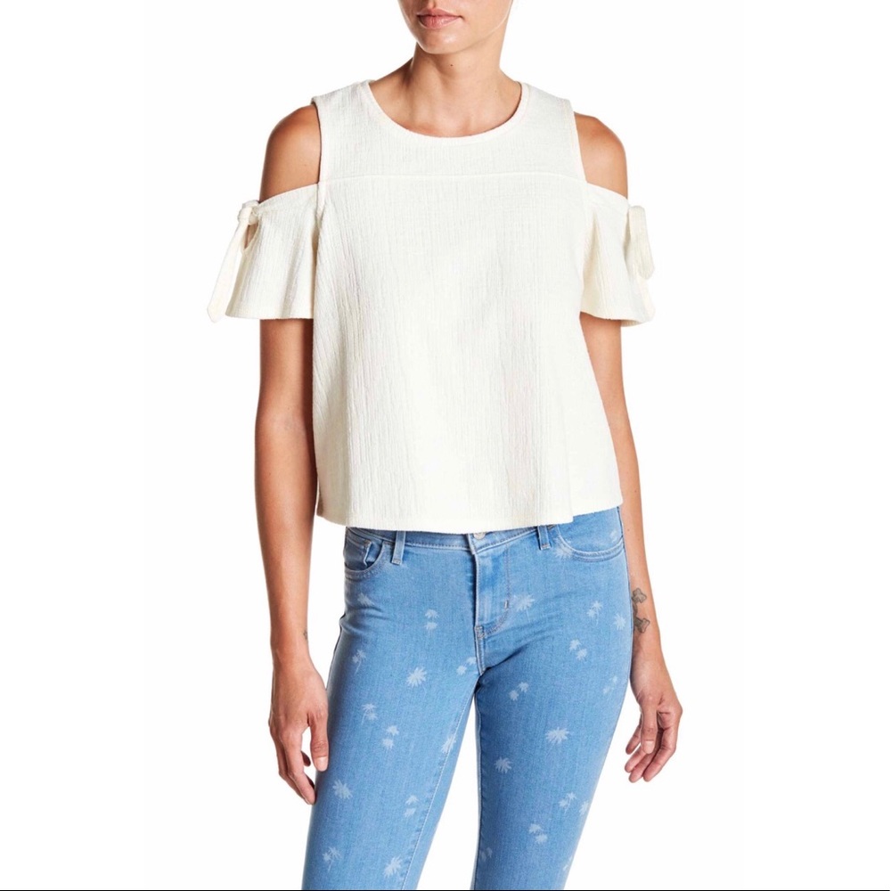 Madewell Skylark Cold Shoulder Tee